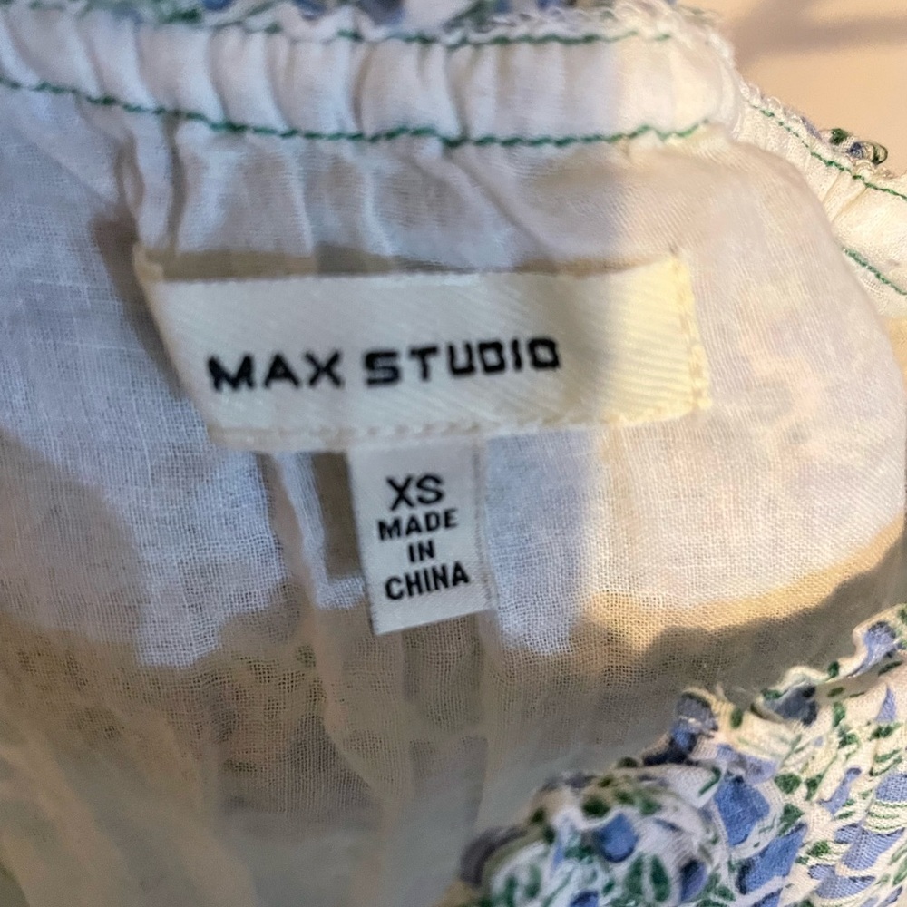 Max Studio Smocked Long Dress View 2